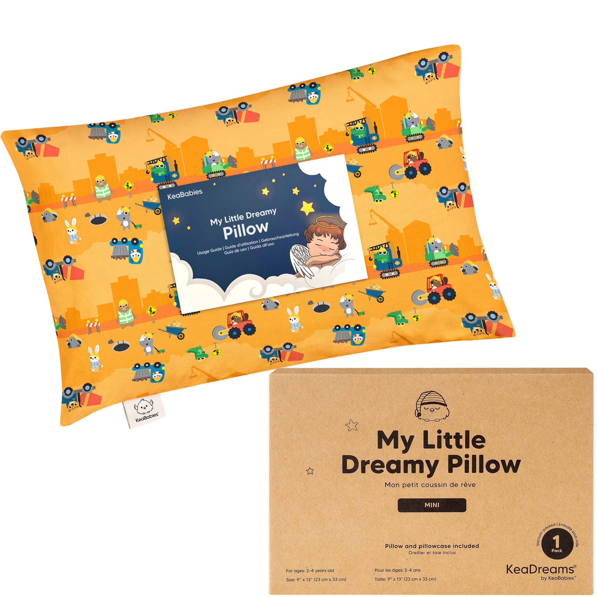 Mini Toddler Pillow With Pillowcase 29909089255610