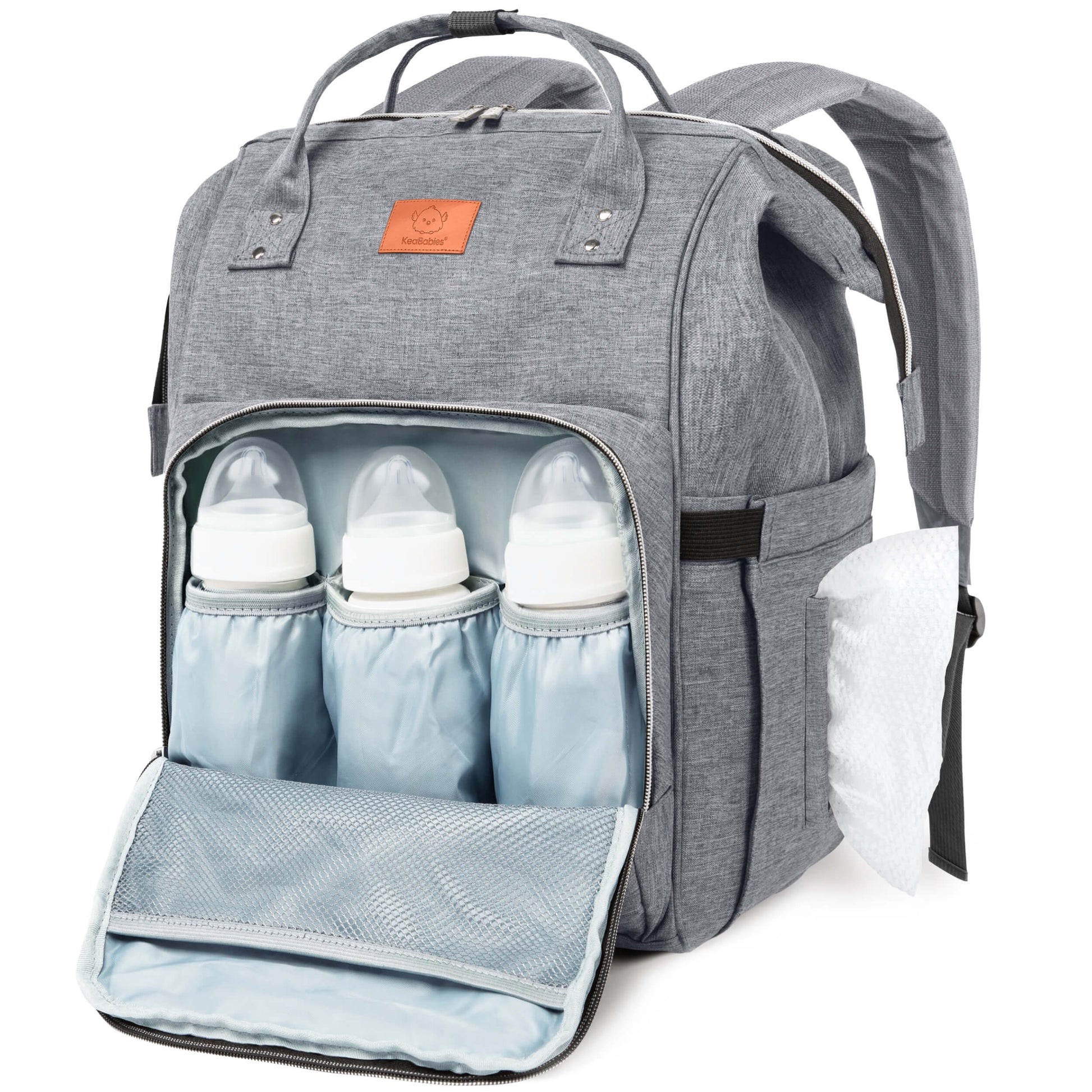 best mini backpack to use for diaper bag Itzy Ritzy Chic, Compact Mini Plus Backpack with Changing Pad, 10 Pockets (6 Internal, 4 External), Grab-Top Handle & Rubber Feet (Chai) : Baby or carry between stops Aspen Mini Classic Diaper Bag