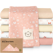 Load image into Gallery viewer, Shea Burp Cloths (Butterflies)

