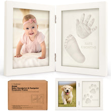 Load image into Gallery viewer, Rune Hand &amp; Footprint Keepsake Frame
