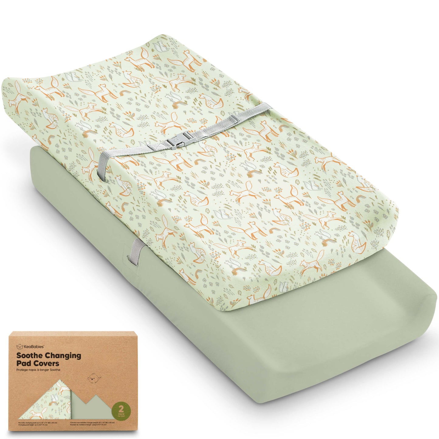 2-Pack Soothe Changing Pad Covers 30330522403002