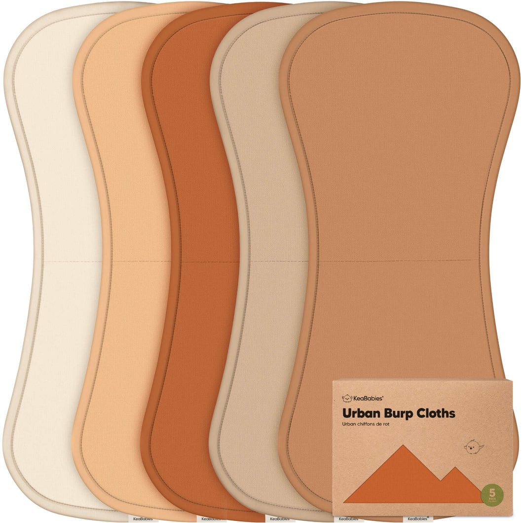 Urban Burp Cloths (Terracotta)