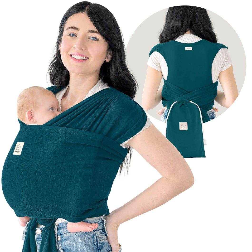 D-Lite Wrap Carrier (Peacock Green)