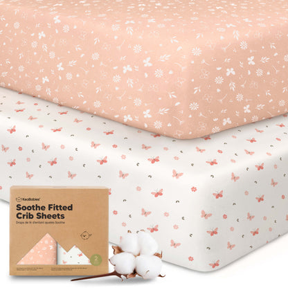 Soothe Fitted Crib Sheet