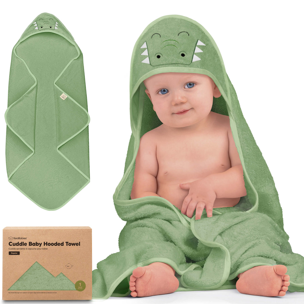 Cuddle Baby Hooded Towel (Alligator)