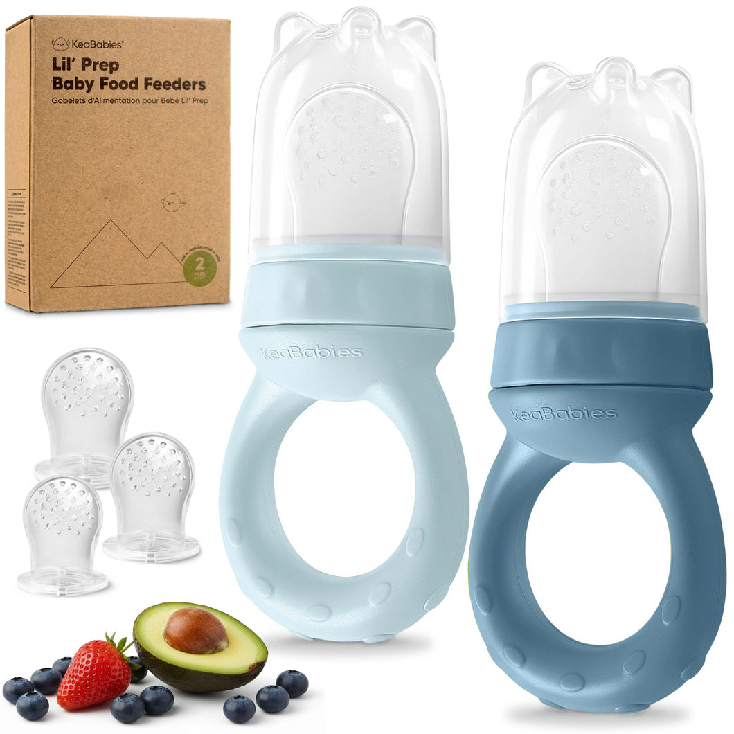 2-Pack Lil’Prep Baby Feeders (Ocean)