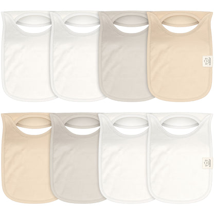 8-Pack Hallo Drool Bibs 31109402099898