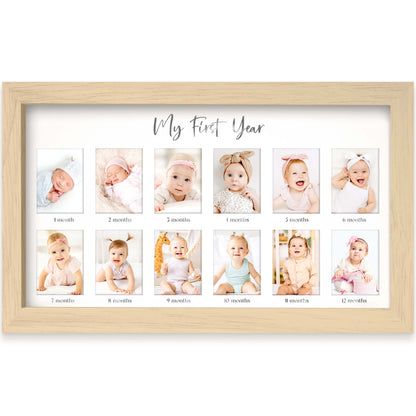 Nova Baby's First Year Picture Frame 31160650334394