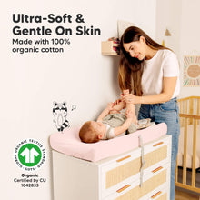 Load image into Gallery viewer, Ultra soft and gentle on skin - made with 100% organic cotton
