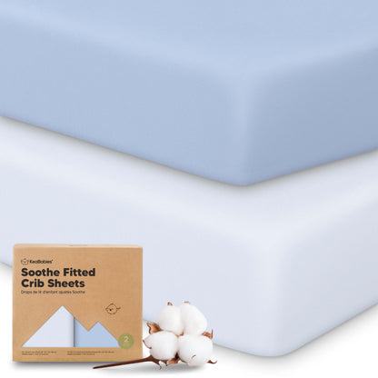 Soothe Fitted Crib Sheet 31353915146426