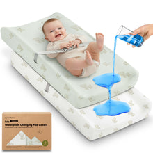 Load image into Gallery viewer, 2-Pack Isla [Protect+] Waterproof Changing Pad Covers
