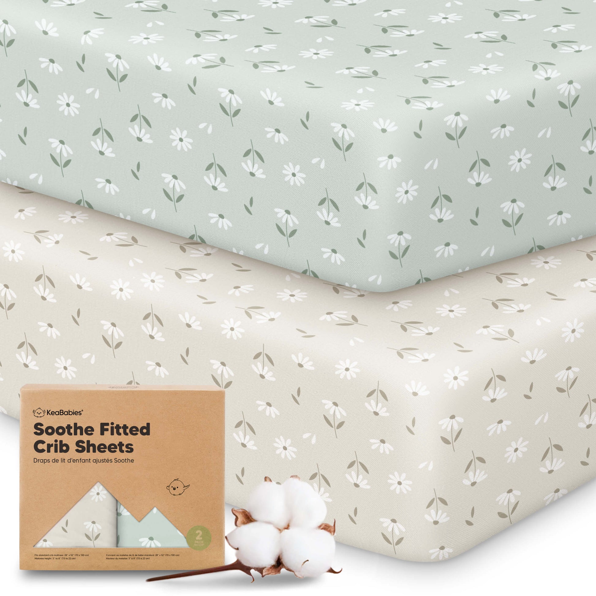 Soothe Fitted Crib Sheet 31353958596794