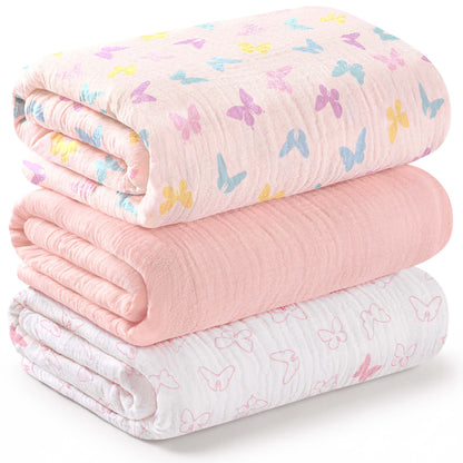 3-Pack Lyra Muslin Swaddle Blankets 31357967139002