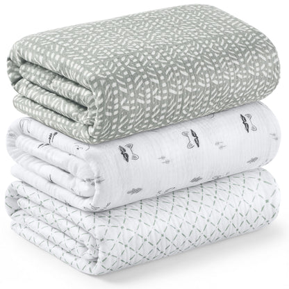 3-Pack Lyra Muslin Swaddle Blankets 31373204684986