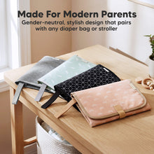 Load image into Gallery viewer, Made For Modern Parents - Gender-neutral, stylish design that pairs with any diaper bag or stroller
