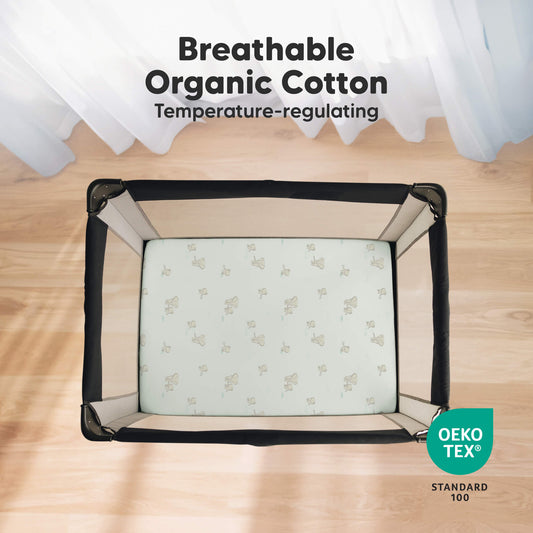 Breathable Organic Cotton - Temperature-regulating 
OEKO-TEX STANDARD 100-on-hover