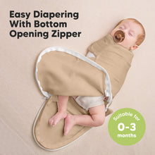 Load image into Gallery viewer, Easy Diapering With Bottom Opening Zipper - Suitable for 0-3 months


