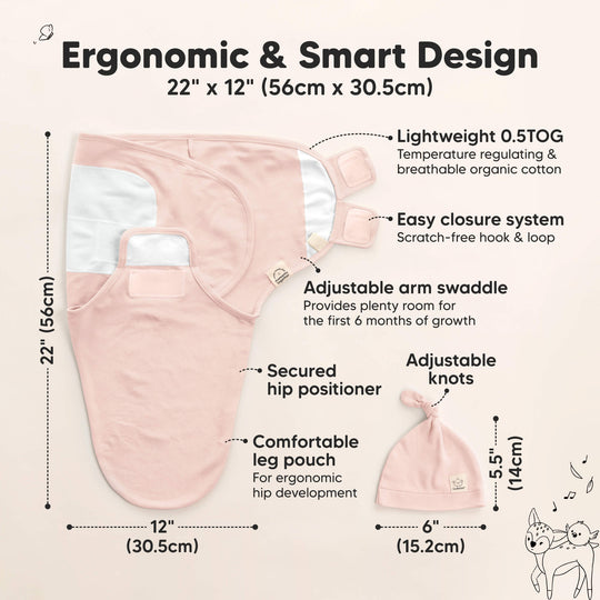 Perfect Baby Shower Gift - Thoughtful, useful & cute (Comes with sustainable kraft gift box)