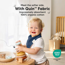 Load image into Gallery viewer, Meet the softer side with Quin™ Fabric, impressively absorbent, 100% organic cotton.OEKO-TEX STANDARD 100

