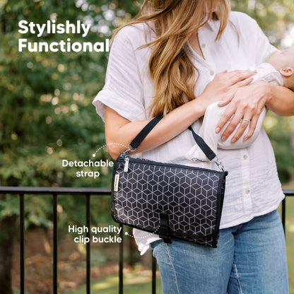 Stylishly Functional - Detachable strap and High quality clip buckle
 33504790118586
