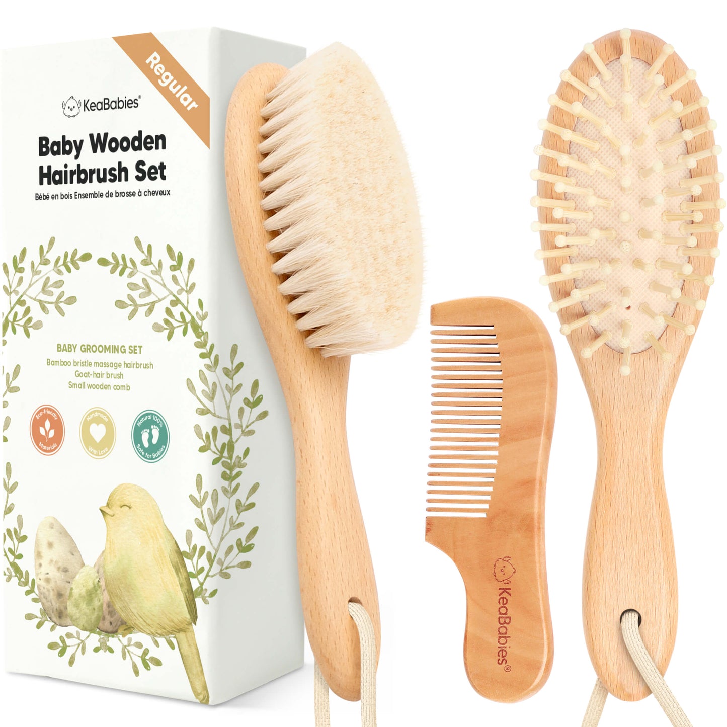 Baby Hair Brush and Comb Set 31982405583034