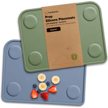 Load image into Gallery viewer, 2-Pack Prep Silicone Placemats
