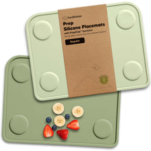 Load image into Gallery viewer, 2-Pack Prep Silicone Placemats
