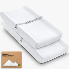 Load image into Gallery viewer, 2-Pack Lyra Muslin Changing Pad Covers
