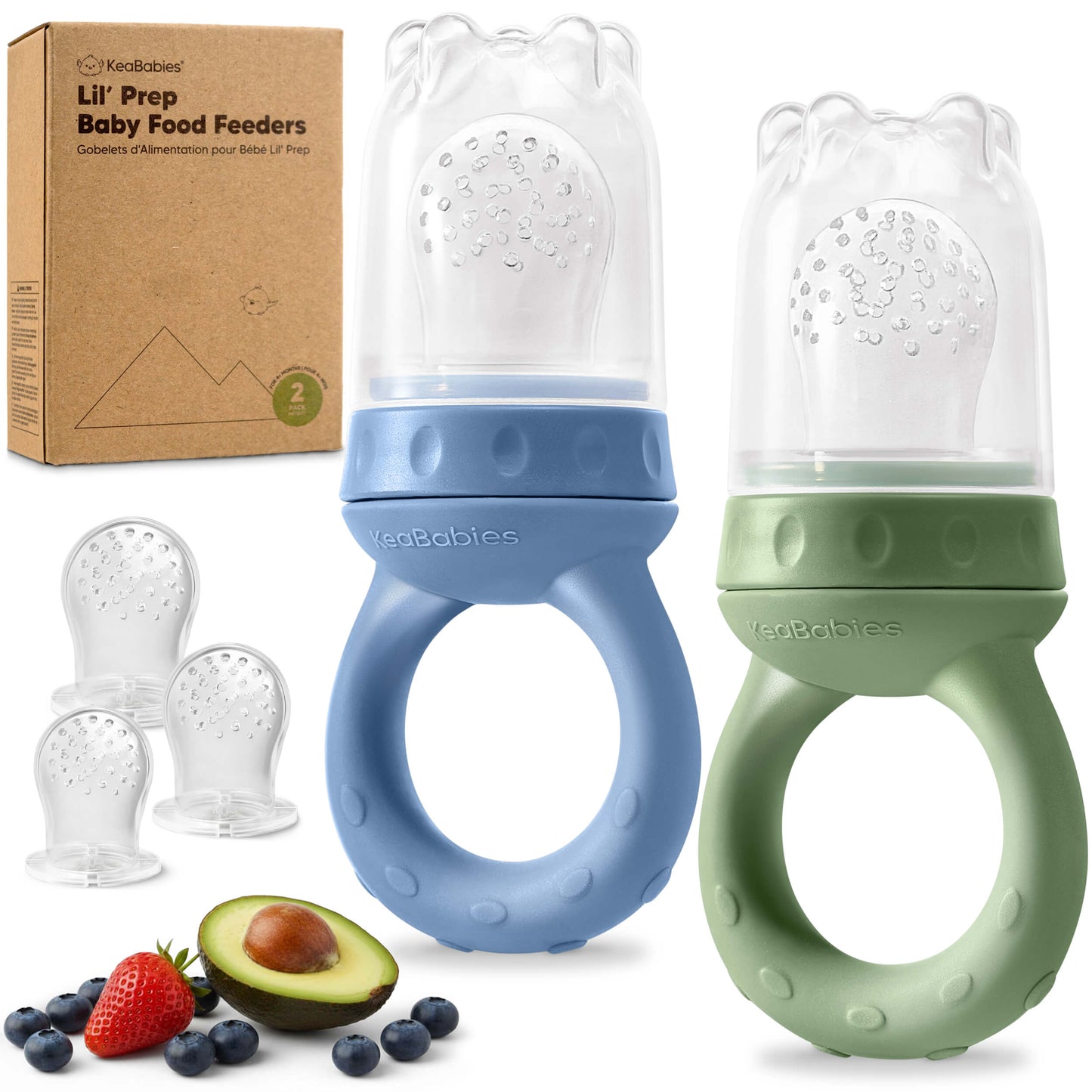 2-Pack Lil’ Prep Baby Food Feeders 32759289905338