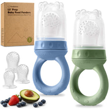 Load image into Gallery viewer, 2-Pack Lil’ Prep Baby Food Feeders
