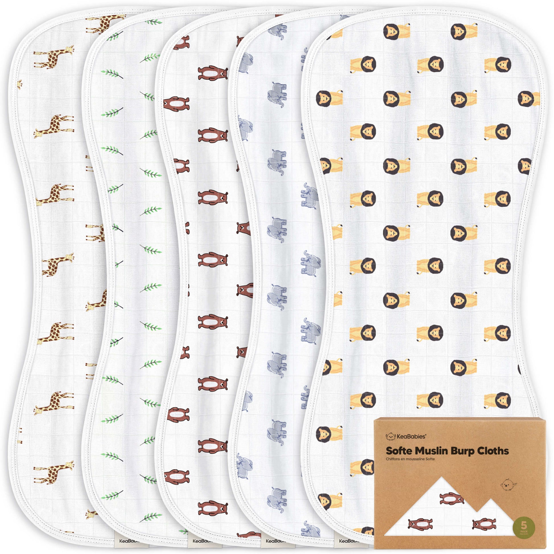 Softe Muslin Baby Burp Cloth 32171382571194