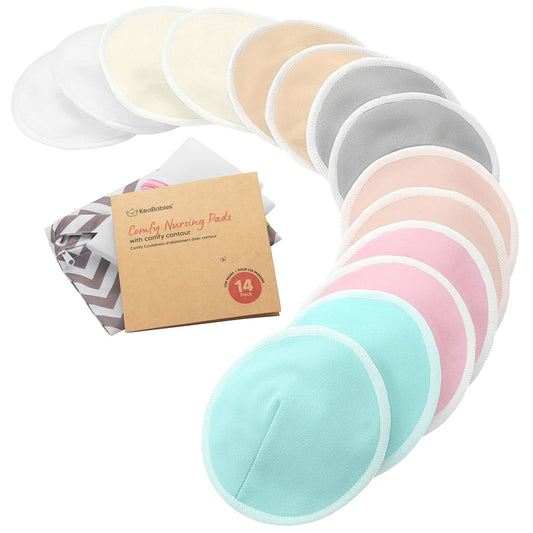 14-Pack Comfy Nursing Pads (Pastel Touch)