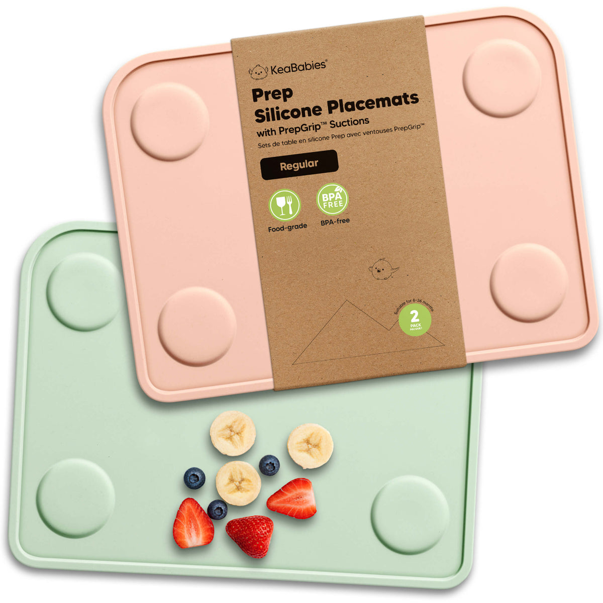 2-Pack Prep Silicone Placemats 46422185836730