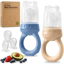 Load image into Gallery viewer, 2-Pack Lil’ Prep Baby Food Feeders
