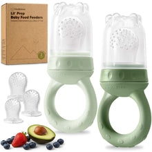 Load image into Gallery viewer, 2-Pack Lil’ Prep Baby Food Feeders
