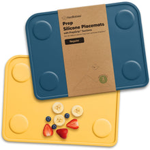 Load image into Gallery viewer, 2-Pack Prep Silicone Placemats
