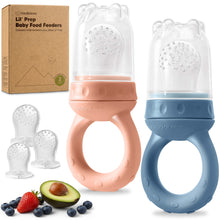 Load image into Gallery viewer, 2-Pack Lil’ Prep Baby Food Feeders
