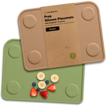 Load image into Gallery viewer, 2-Pack Prep Silicone Placemats
