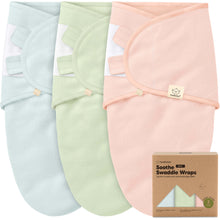 Load image into Gallery viewer, 3-Pack Soothe (Wren) Swaddle Wraps

