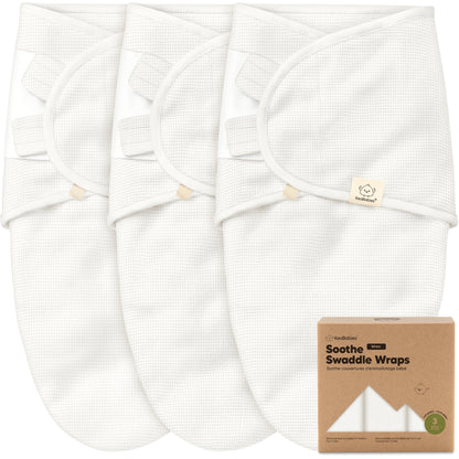 3-Pack Soothe (Wren) Swaddle Wraps 32535082959034