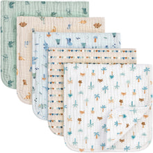 Load image into Gallery viewer, Lyra Muslin Burp Cloths
