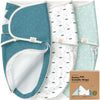 3-Pack Soothe Zippy Swaddle Wrap