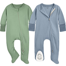 Load image into Gallery viewer, 2-Pack Soothe Baby Sleep &amp; Play Footies
