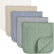 Load image into Gallery viewer, Lyra Muslin Burp Cloths
