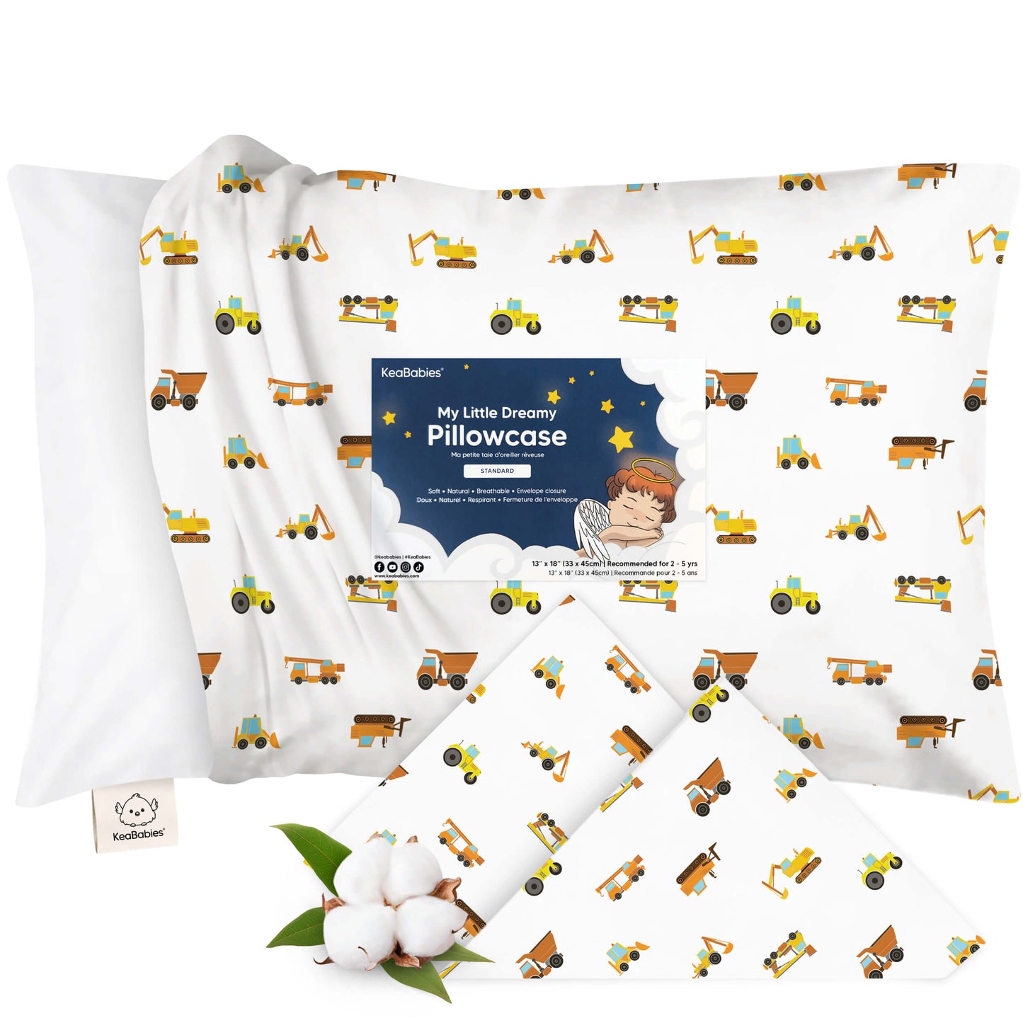 Printed Toddler Pillowcase 13X18" 32553302753466