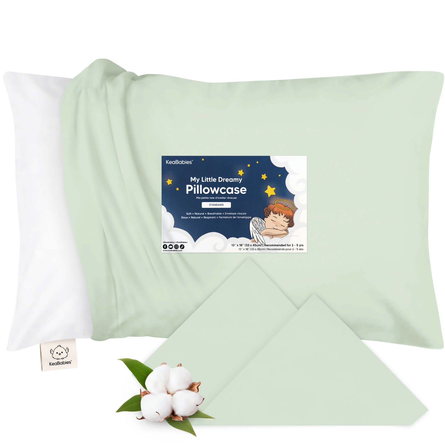 Printed Toddler Pillowcase 13X18" 32553299345594