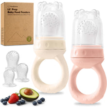 Load image into Gallery viewer, 2-Pack Lil’ Prep Baby Food Feeders

