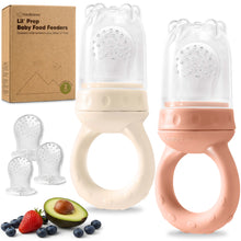 Load image into Gallery viewer, 2-Pack Lil’ Prep Baby Food Feeders
