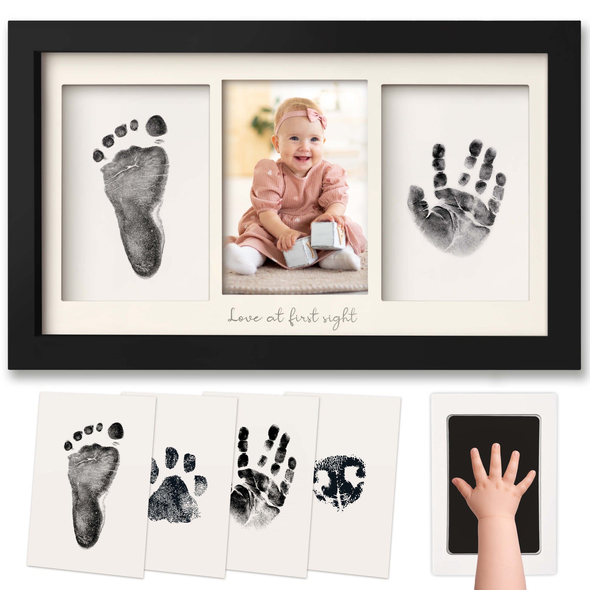 Duo Clean Touch Inkless Hand & Footprint Frame Kit 32974086570170