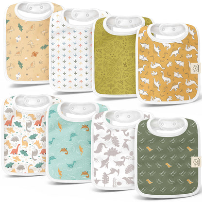 8-Pack Coast Drool Bibs 32992797786298